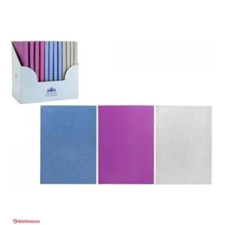 3 ASSORTED GLITTER NOTEBOOK
