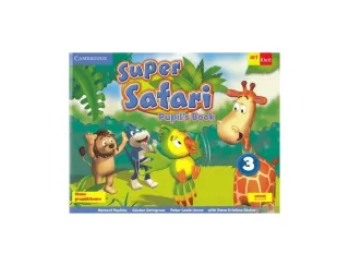 Super Safari 3. Pupil's Book. Limba Engleză. Clasa pregătitoare + CD