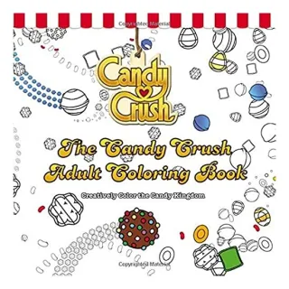Candy Crush Adult Coloring Book