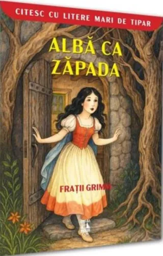 Albă ca Zăpada. Citesc cu litere mari de tipar