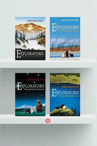Pachet Seria Exploratorii – Erin Hunter (Vol. 1–4)
