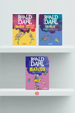 Pachet Charlie şi fabrica de ciocolată, Charlie și Marele Ascensor de Sticlă și Matilda