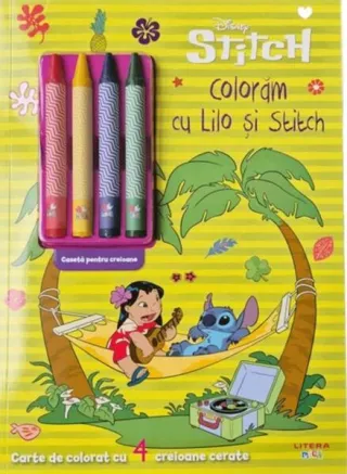 Disney. Stitch. Colorăm cu Lilo și Stitch