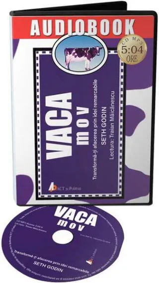 CD Audiobook Vaca mov. Transformă-ţi afacerea prin idei remarcabile