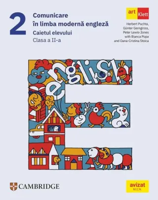 Comunicare în limba modernă 1. Engleză. Caietul elevului. Clasa a II-a