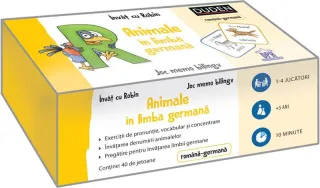Cutie Învăț cu Robin. Animale în limba germană