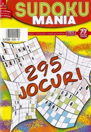 Sudoku Mania Nr. 77 / 2026