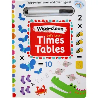 Wipe-Clean: Let's Learn Times Tables, Sandcastle