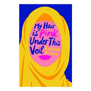 MY HAIR IS PINK UNDER THIS VEIL.