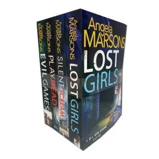 Detective Kim Stone Crime Thriller Series Angela Marsons Collection 4 Books Set (Lost Girls, Silent Scream, Play Dead, Evil Games)
