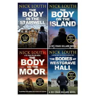 DCI Craig Gillard Crime Thrillers 4 Books Set, Nick Louth