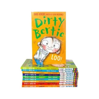 Dirty Bertie - Series 3 - Full 10 Books Collection Set (Pirate, Dinosaur, Zombie, Horror, Jackpot, Aliens, Fame, Monster, Disco, My Joke Book)