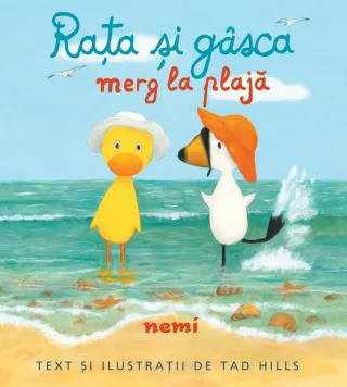 Rața și gâsca merg la plajă