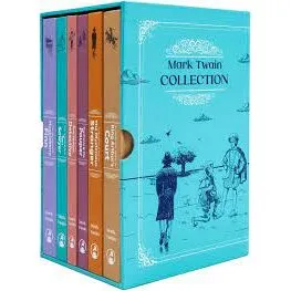 The Mark Twain 6 Book Deluxe Hardback Collection Set - Mark Twain