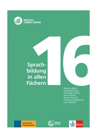 DLL 16: Sprachbildung in allen Fächern. Deutsch als Zweitsprache. Buch mit DVD