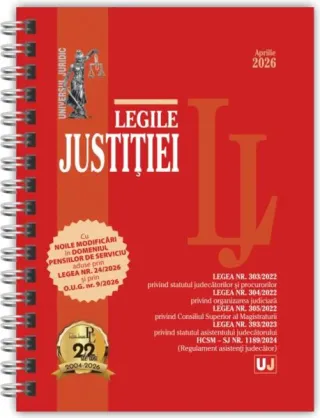 Legile justiției: aprilie 2026