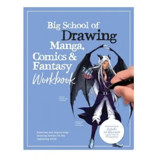Big School Of Drawing Manga, Comics & Fantasy Work(...)