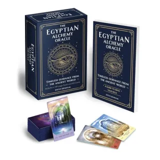 The Egyptian Alchemy Oracle Book & Card Deck (Arcturus Oracle Kits)