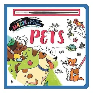 Pets : Mess-Free Magic Water Painting