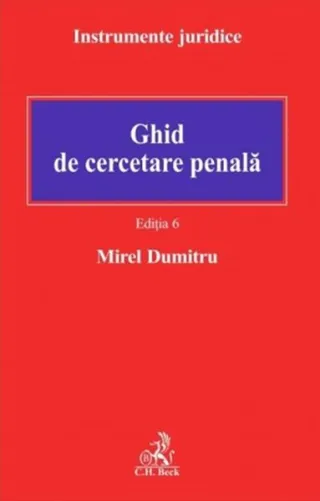 Ghid de cercetare penală