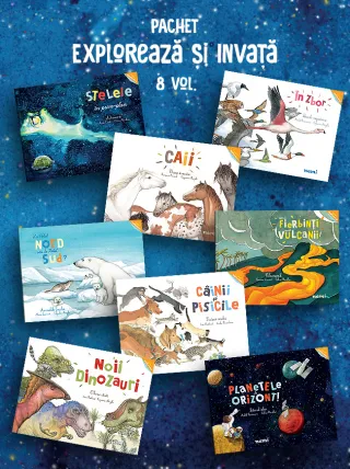Pachet Explorează și învață - 8 Vol.