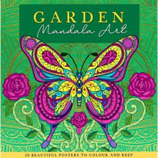 Mandala Art: Garden Colouring