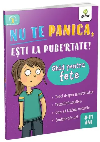 Nu te panica, ești la pubertate: ghid pentru fete