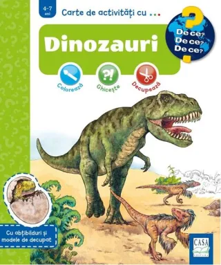 Carte de activități cu.... Dinozauri
