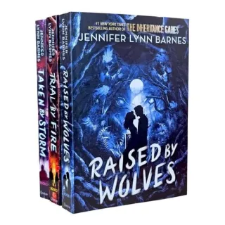 Raised by Wolves Series By Jennifer Lynn Barnes 3 Books Collection Set (Raised by Wolves, Trial by Fire & Taken by Storm)