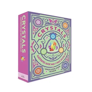 Crystals: Chakra Healing Crystals Set And Guidebook (Mind Spa Kit)