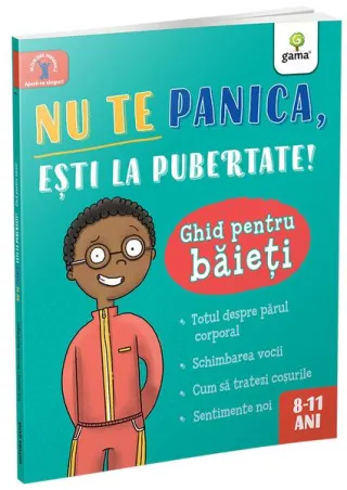 Nu te panica, ești la pubertate: ghid pentru băieți