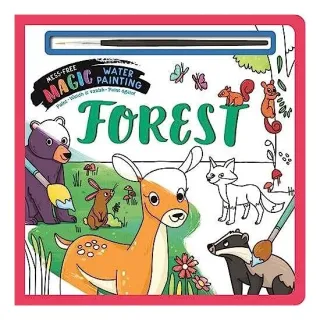 Forest: Mess-Free Magic Water Painting, Bonnier Books