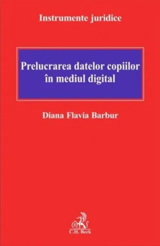 Prelucrarea datelor copiilor în mediul digital