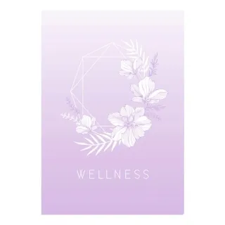 Wellness: A Day and Night Reflection Journal (90 Days)
