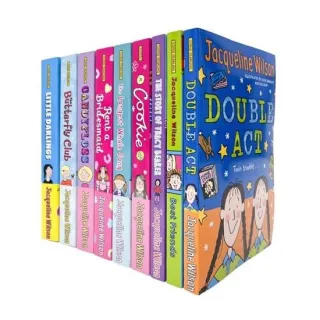 Jacqueline Wilson 9 Books Collection Set (double Act, Candyfloss, Cookie, Little Darlings, Best Friends, The Butterfly Club And More)