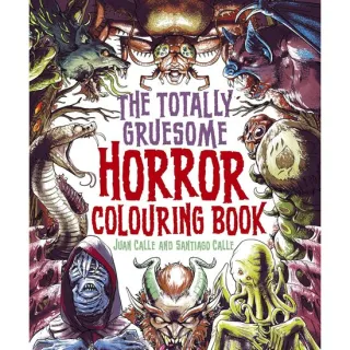The Totally Gruesome Horror Colouring Book