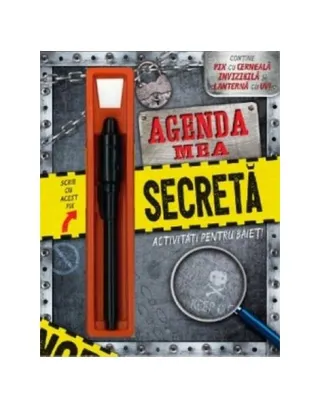 Agenda mea secretă. Activități pentru băieți