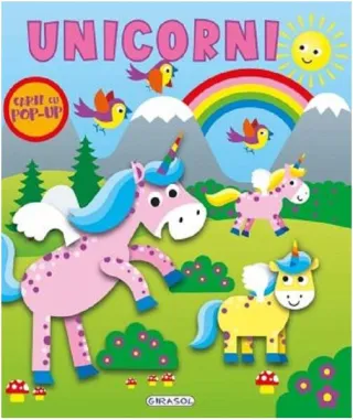 Carte cu pop-up - Unicorni