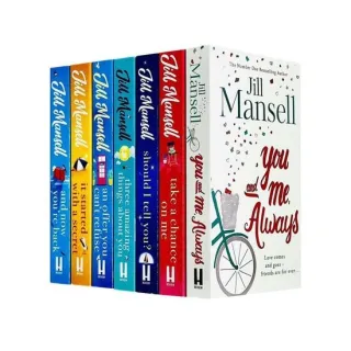 Jill Mansell Collection 7 Books Set (You and Me Always, Take a Chance on Me, Should I Tell You?, Three Amazing Things, An Offer You Can't Refuse, It Started with a Secret & And Now You're Back)