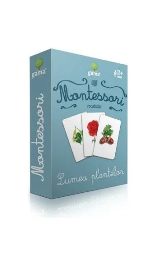 Vocabular. Lumea plantelor (2+ ani) Cărți de joc