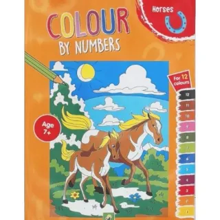 Colour by Numbers: Horses