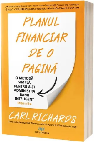 Planul financiar de o pagină: O metodă simplă de a-ți administra banii inteligent
