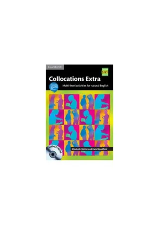 Collocations Extra Book with CD-ROM
