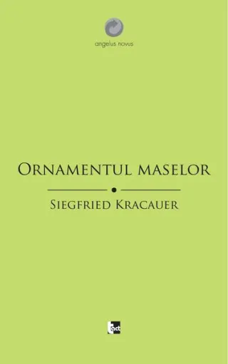 Ornamentul maselor. Eseuri