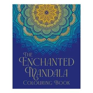 ENCHANTED MANDALA COLOURING BOOK.