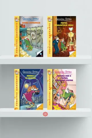 Pachet Seria Geronimo Stilton (Vol. 1–4)