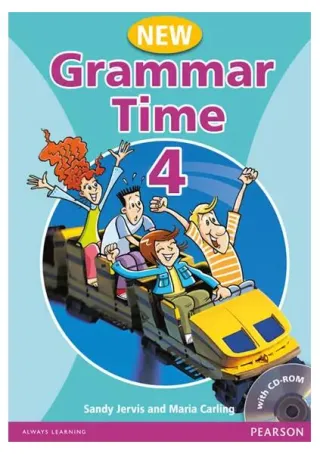 Grammar Time 4 Student Book with CD (B1)