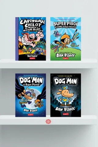 Pachet autor – Dav Pilkey