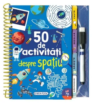 50 de activități despre spațiu