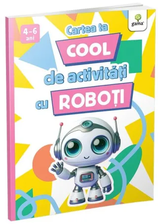Cartea ta cool de activități cu roboți